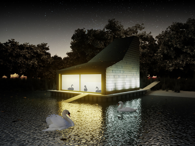 Landscaping the Maly Golitsinsky Pond in the Gorky Park  � �People�s Architect�