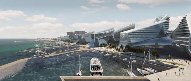 ���������-������������� ������� � ������������� � Zaha Hadid Architects. � ������� �����������: ���������� ����������� ������ (������), ����������� �������� Arteza, ���������� (������), ������ ������ ������� (��������������); Another Architect (��������), ������� ����, �������������� ���������� ������ ������������ (��������������), PwC (������)