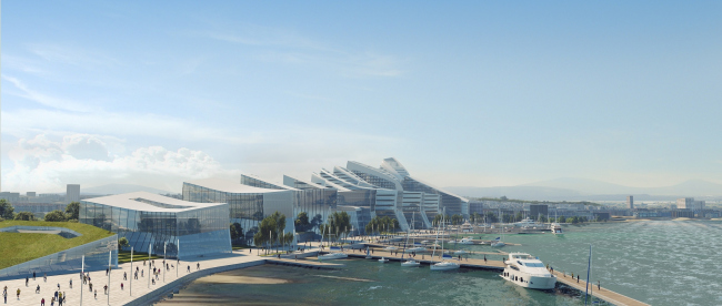 ���������-������������� ������� � ������������� � Zaha Hadid Architects. � ������� �����������: ���������� ����������� ������ (������), ����������� �������� Arteza, ���������� (������), ������ ������ ������� (��������������); Another Architect (��������), ������� ����, �������������� ���������� ������ ������������ (��������������), PwC (������)