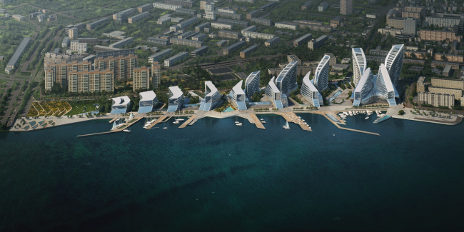 ���������-������������� ������� � ������������� � Zaha Hadid Architects. � ������� �����������: ���������� ����������� ������ (������), ����������� �������� Arteza, ���������� (������), ������ ������ ������� (��������������); Another Architect (��������), ������� ����, �������������� ���������� ������ ������������ (��������������), PwC (������)