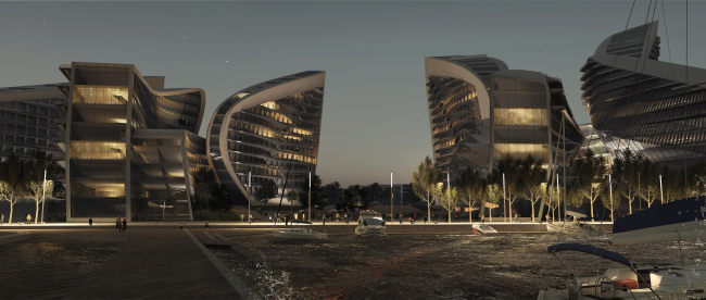 ���������-������������� ������� � ������������� � Zaha Hadid Architects. � ������� �����������: ���������� ����������� ������ (������), ����������� �������� Arteza, ���������� (������), ������ ������ ������� (��������������); Another Architect (��������), ������� ����, �������������� ���������� ������ ������������ (��������������), PwC (������)