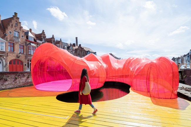�������� SelgasCano. ���� � Iwan Baan. ������������� Triënnale Brugge 2018