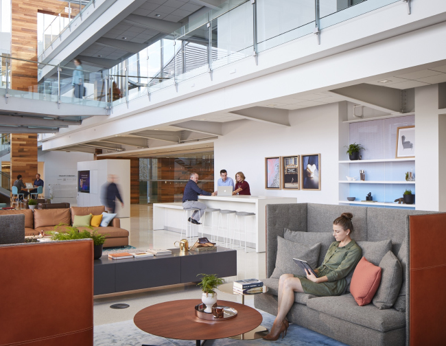 ������� ������������ open space � Haworth