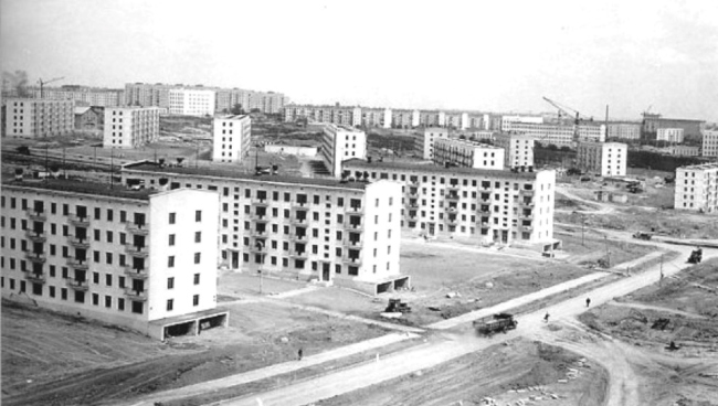 Construction of Vernadskogo Avenue  Ostozhenka