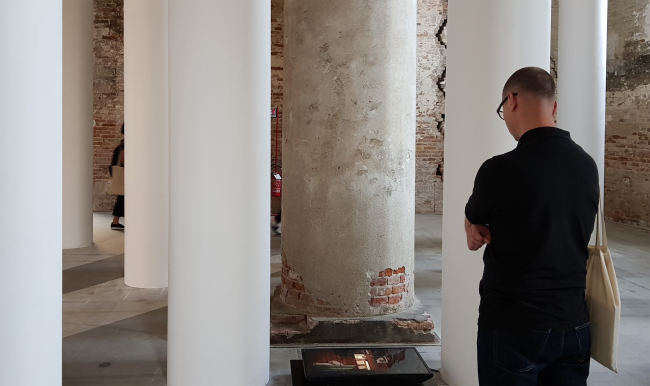 Biennale 2018, Corderi, project by Valerio Olgiati. Photo: J. Tarabarina, archi.ru