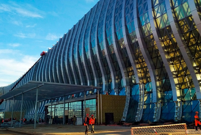 Новый терминал аэропорта «Крымская волна»