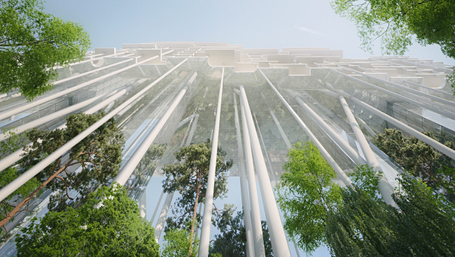 The project of developing the territory of the Badaevsky Brewery. Image � Herzog & de Meuron