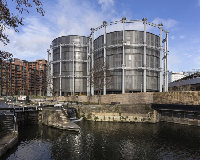   Gasholders London.   Peter Lander