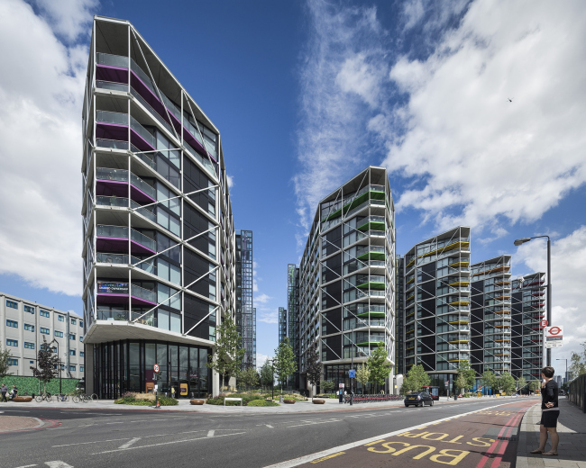 ����� �������� Riverlight, ������. 
Rogers Stirk Harbour + Partners. ���������� � Anthony Coleman