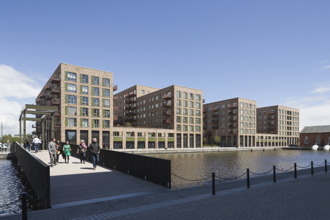 ����� �������� Royal Albert Wharf (������� 1), ������. 
Maccreanor Lavington. ���������� � Tim Crocker