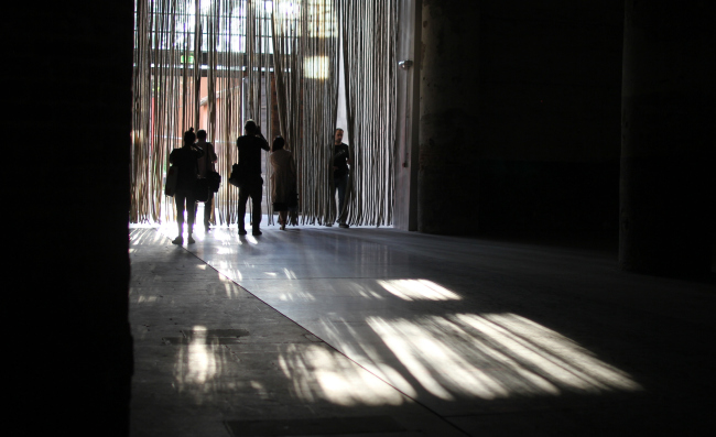 The curators' exposition in Arsenale. Photograph: Julia Tarabarina, Archi.ru