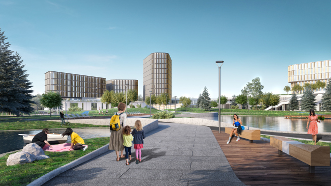 Kontur Park, Ekaterinburg � �+� Architects