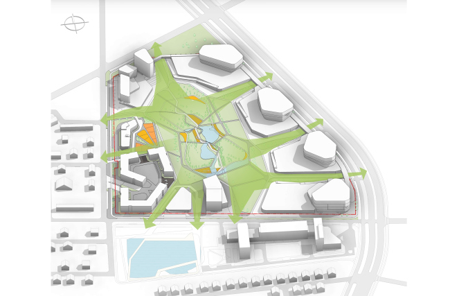 Kontur Park, Ekaterinburg � �+� Architects