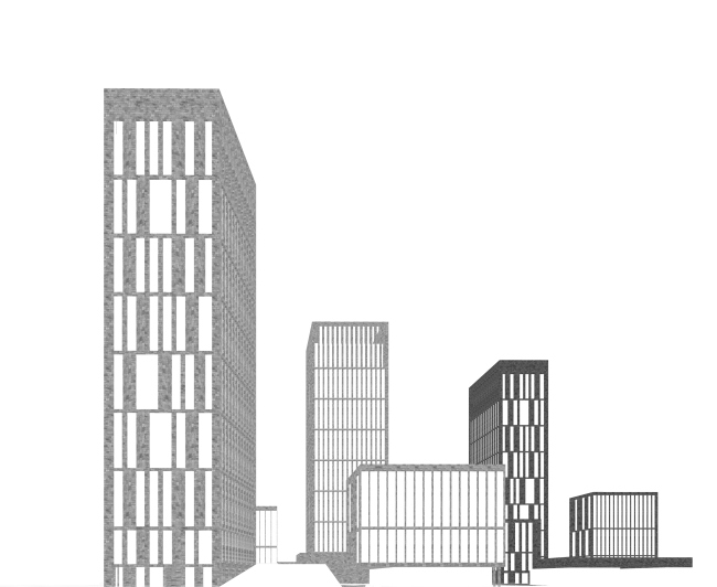 The housing complex in the Tushino area  OSA architects