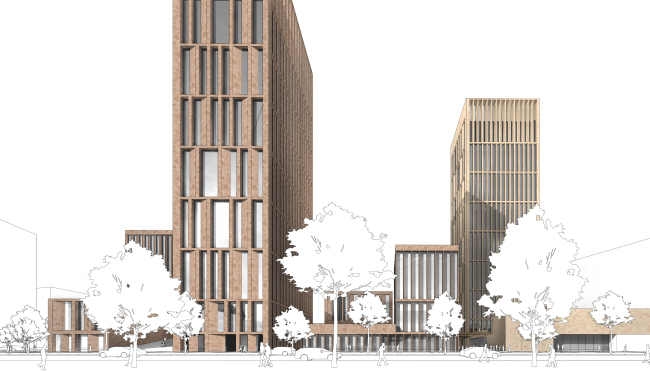 The housing complex in the Tushino area � OSA architects