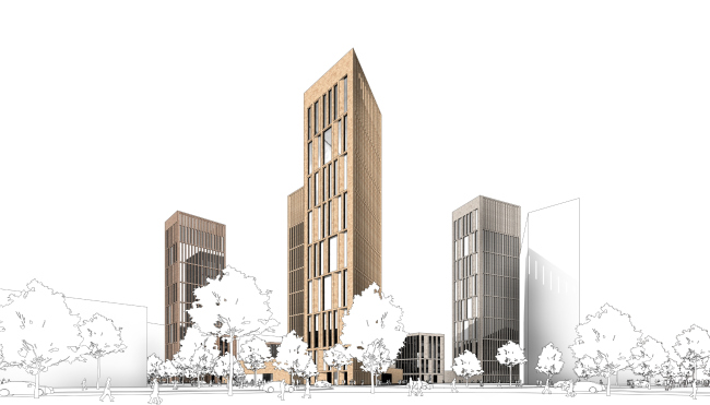 The housing complex in the Tushino area � OSA architects