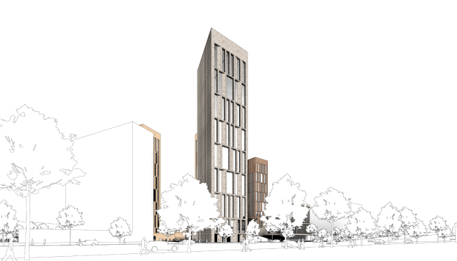 The housing complex in the Tushino area � OSA architects