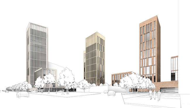 The housing complex in the Tushino area � OSA architects