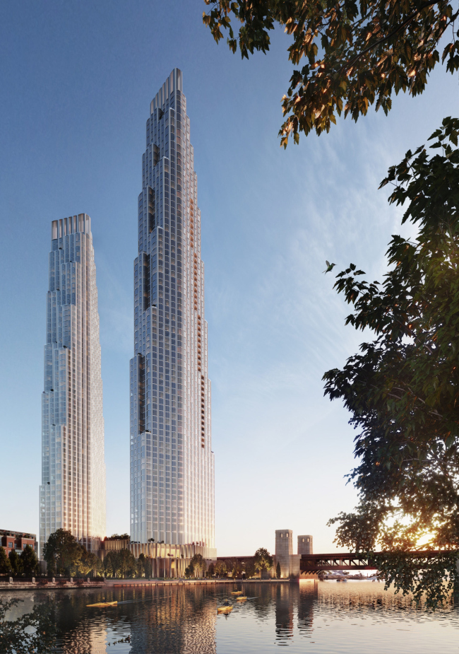 ����� 400 Lake Shore Drive. ����������� � Noe & Associates/Boundary, ������������� Related Midwest