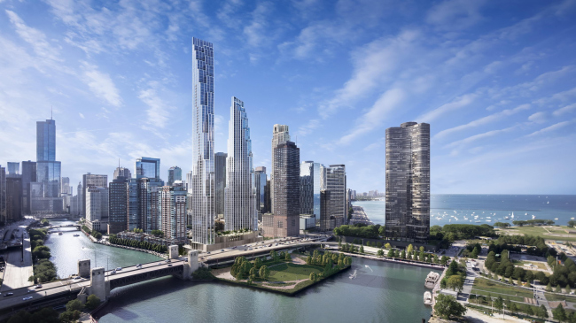 ����� 400 Lake Shore Drive. ����������� � Noe & Associates/Boundary, ������������� Related Midwest