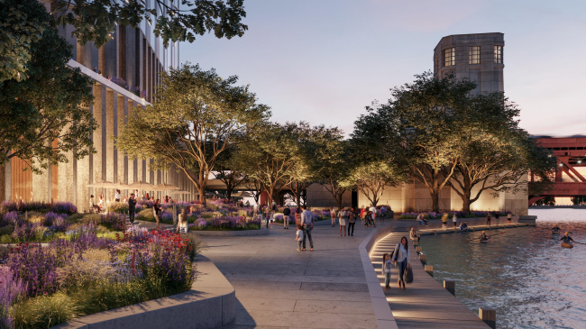 ����� 400 Lake Shore Drive. ����������� � Noe & Associates/Boundary, ������������� Related Midwest