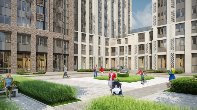 Residential complex, 11th Parkovaya Street � GC �OLIMPROEKT� Ltd.