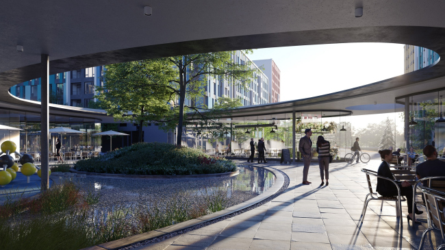 The community center im "Respublica" residential complex � Archimatika