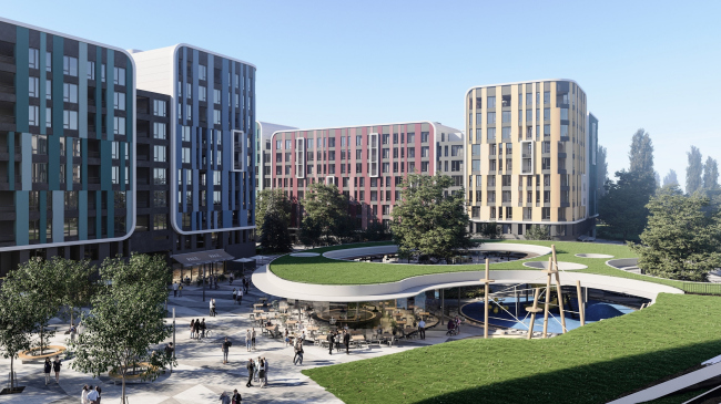 The community center in "Respublica" residential complex � Archimatika