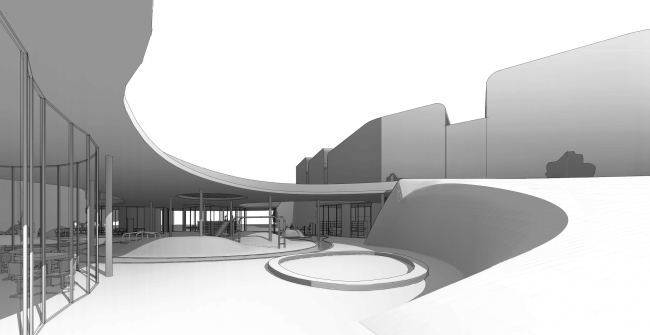 The community center in "Respublica" residential complex � Archimatika
