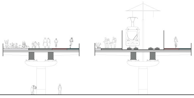 Section views. "Monosad" project  WOWHAUS