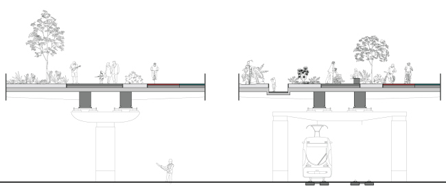 Section views. "Monosad" project � WOWHAUS