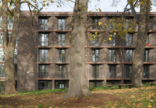 Общежитие Чэдвик-холл университета Рохемптона в Лондоне © David Grandorge