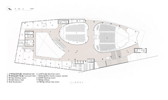 ������������ ����� Bujeon Glocal Vision Center � B.G.V.C. � Heerim Architects & Planners, Lee Eunseok + Atelier KOMA