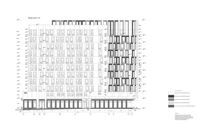 Апартаменты на Дмитровском шоссе. Фасад © АБ «А-ГА» Апартаменты на Дмитровском шоссе. Фасад © АБ «А-ГА»