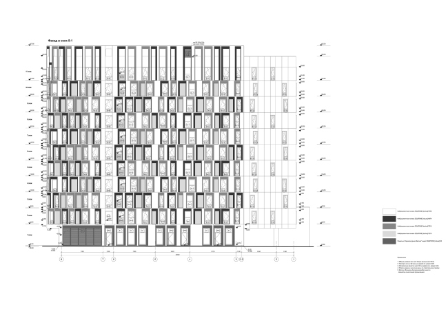 Апартаменты на Дмитровском шоссе. Фасад © АБ «А-ГА» Апартаменты на Дмитровском шоссе. Фасад © АБ «А-ГА»