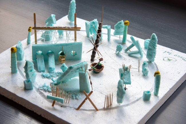 The concept developed by the students of Arch4Kids Studio for the community center in "Respublica" residential complex � Arch4Kids. Photo courtesy by Archimatika