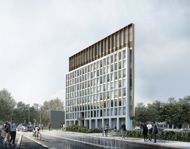 View from the Letnikovskaya Street � APEX project bureau