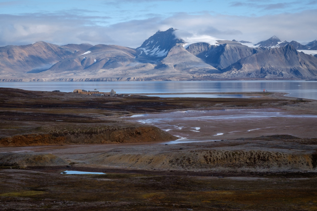 Геодезическая обсерватория в Новом Олесунне. Фото: Hanne Jørgensen