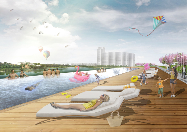 The swimming pool. "Monosad" project � WOWHAUS