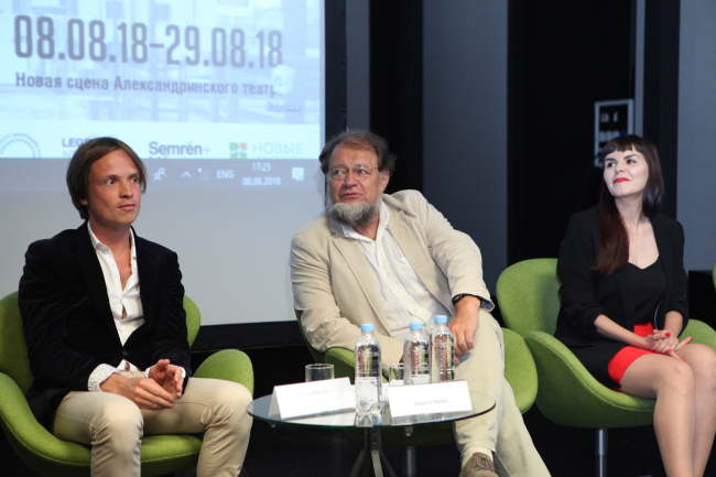 "Ideal and Norm" exhibition: Stepan Lipgart, Nikita yavein, Alina Chereiskaya � photo by Alisa Gil