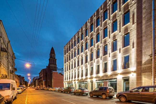 The residential house in the Kovensky Lane  Evgeny Gerasimov & Partners