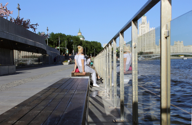 The Moskva River Embankment in the Zaryadye Park  Julia Tarabarina, Archi.ru, 08.2018