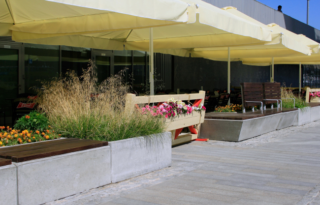 The Moskva River Embankment in the Zaryadye Park � Julia Tarabarina, Archi.ru, 08.2018