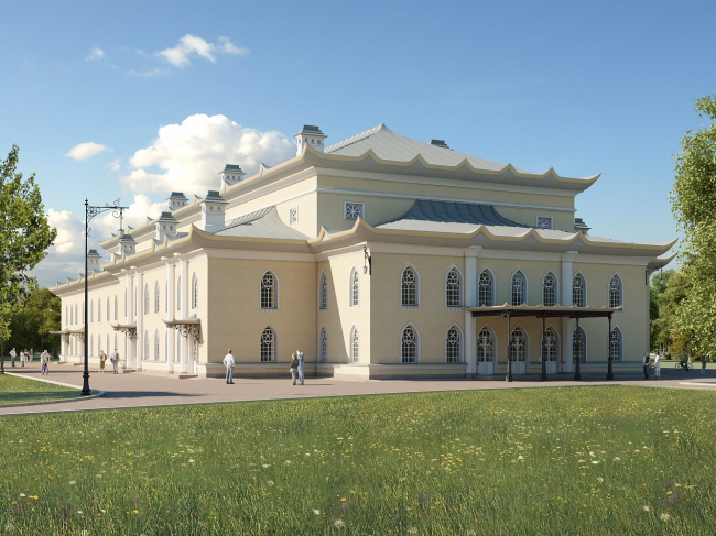 АБ «Студия 44». Проект реставрации Китайского театра в Царском селе с приспособлением под музейную функцию © Предоставлено PR-службой фестиваля