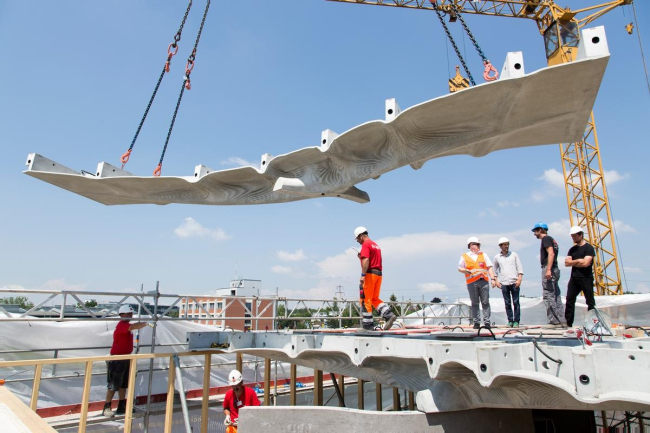 ������ Smart Slab. ���������� � Digital Building Technologies (dbt), ETH zürich / Tom Mundy