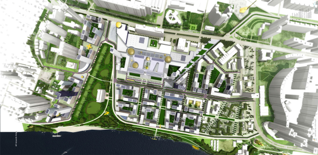 Volga Vista - City Park © LAPLAB & AM PROEKTUS