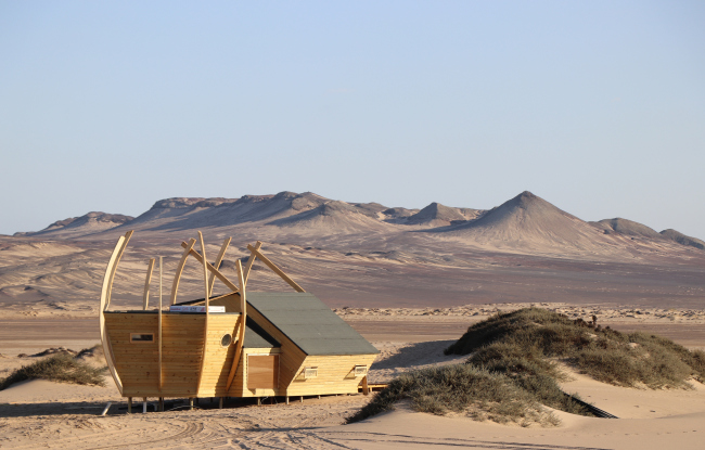����� Shipwreck Lodge. ���������� ������������� Nina Maritz Architects
