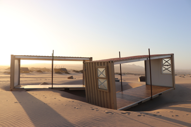 ����� Shipwreck Lodge. ���������� ������������� Nina Maritz Architects