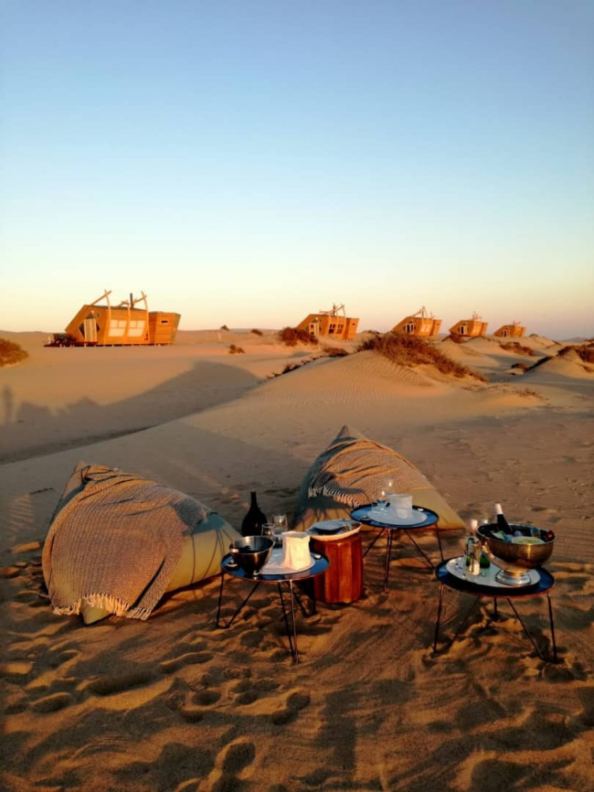 ����� Shipwreck Lodge. ���������� ������������� Nina Maritz Architects