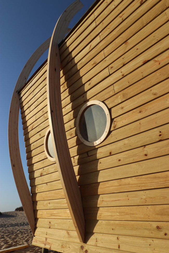 ����� Shipwreck Lodge. ���������� ������������� Nina Maritz Architects